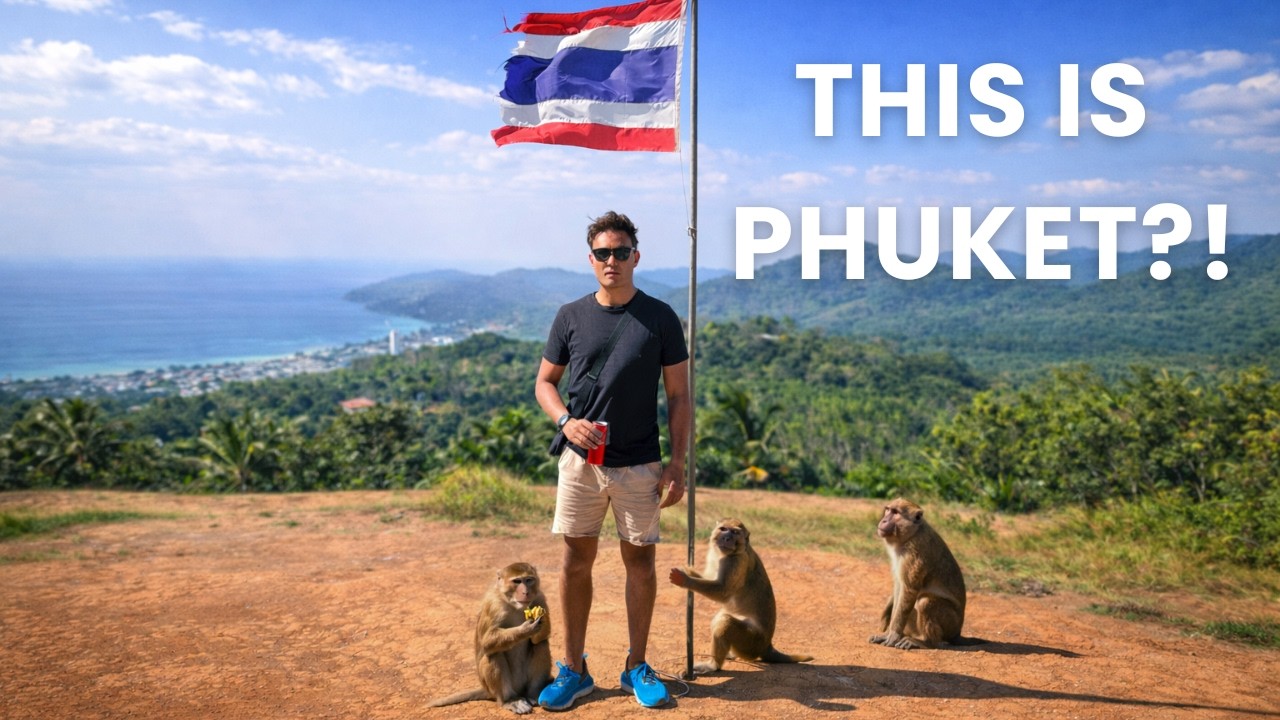 First Day in Phuket 🇹🇭 | Monkey Hill & Island Life