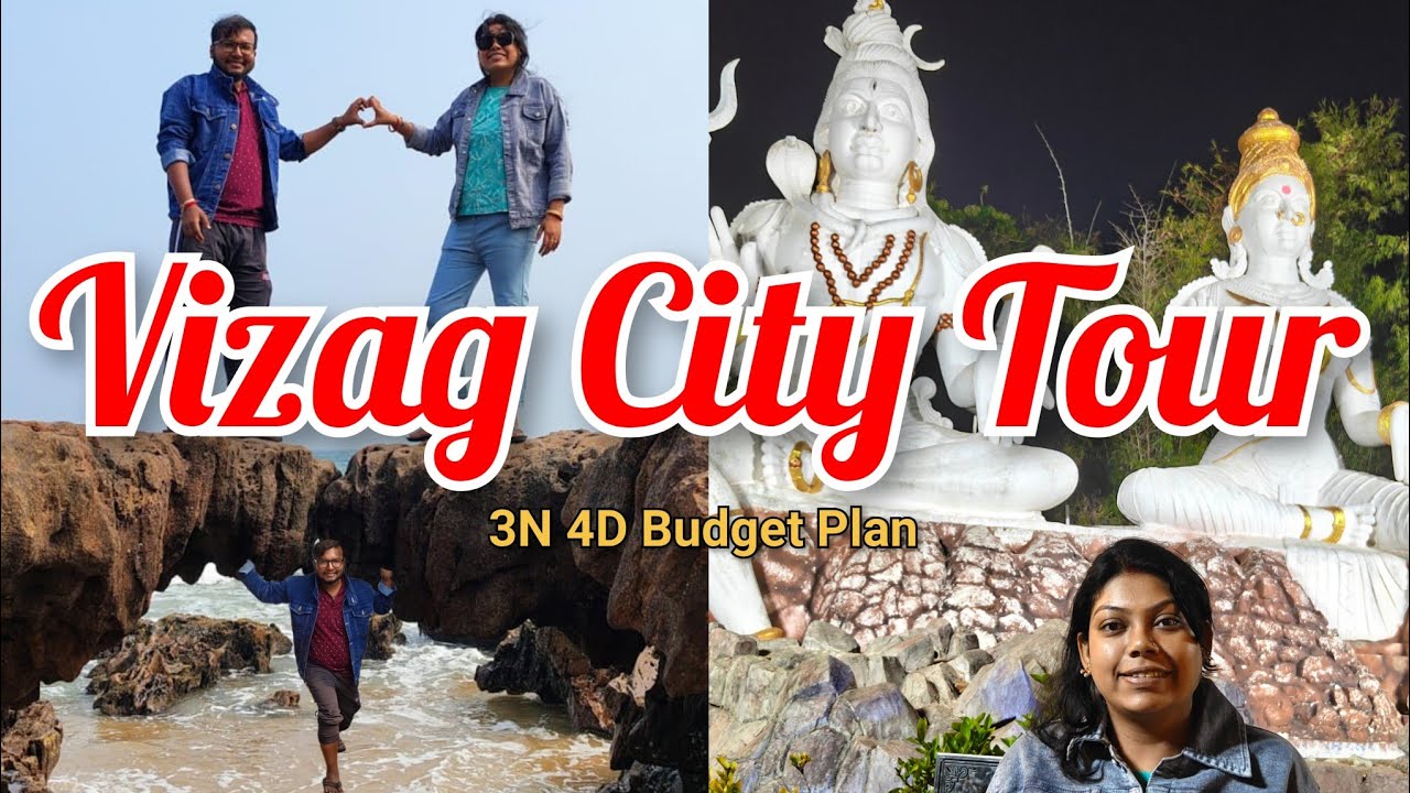 Vizag City Tour! 😱 | 3N 4D Budget Vizag Tour Plan in Bengali | Natural Arch, Rushikonda, Kailasagiri