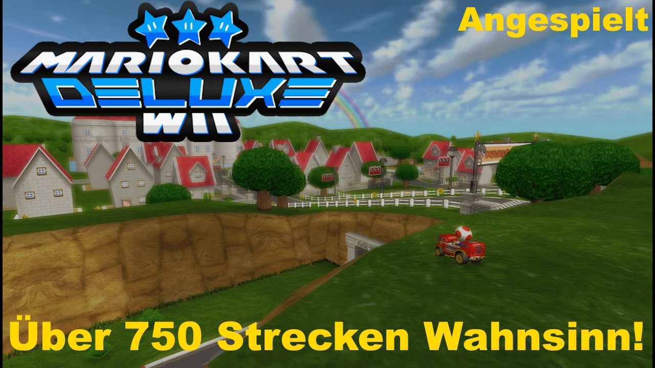 Über 750 Strecken Wahnsinn! - Mario Kart Wii Deluxe Version 10 Wii - #angespielt #mariokart #wii