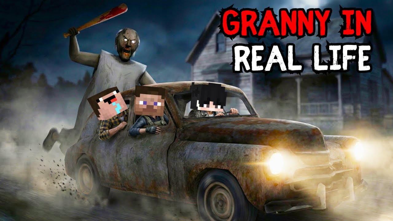 Playing GRANNY GAME in Real Life | CAR ESCAPE 🚗 