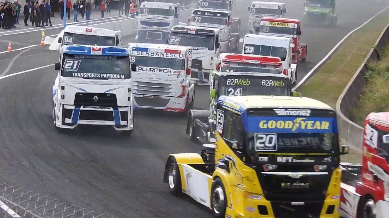 DÉPART COURSE 3 GRAND-PRIX CAMIONS CHARADE 2019