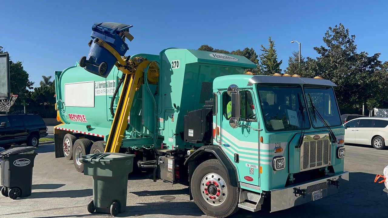 Ventura County’s First Electric Garbage Truck on Route