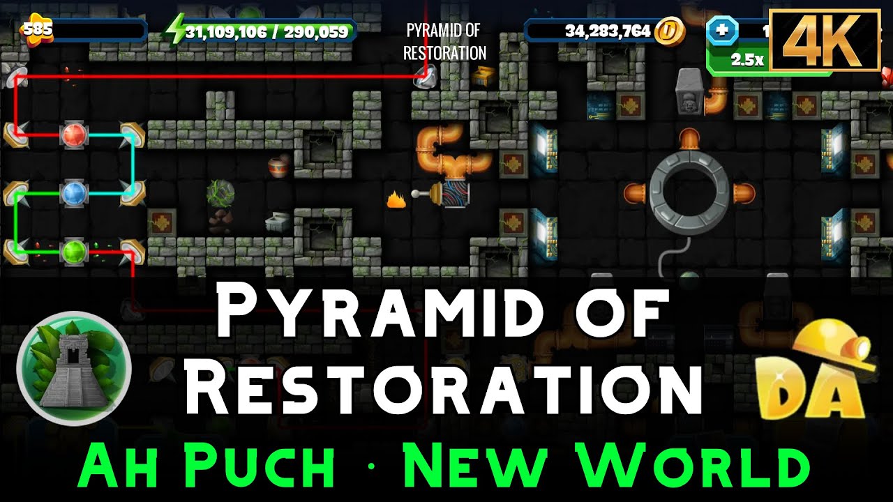 Pyramid of Restoration | Ah Puch #24 | Diggy's Adventure