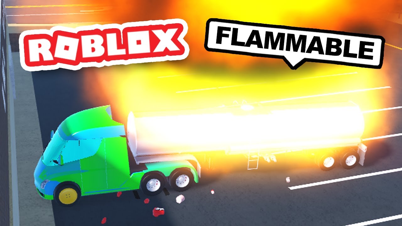 Delivering FLAMMABLE CARGO in Roblox Ultimate Driving!