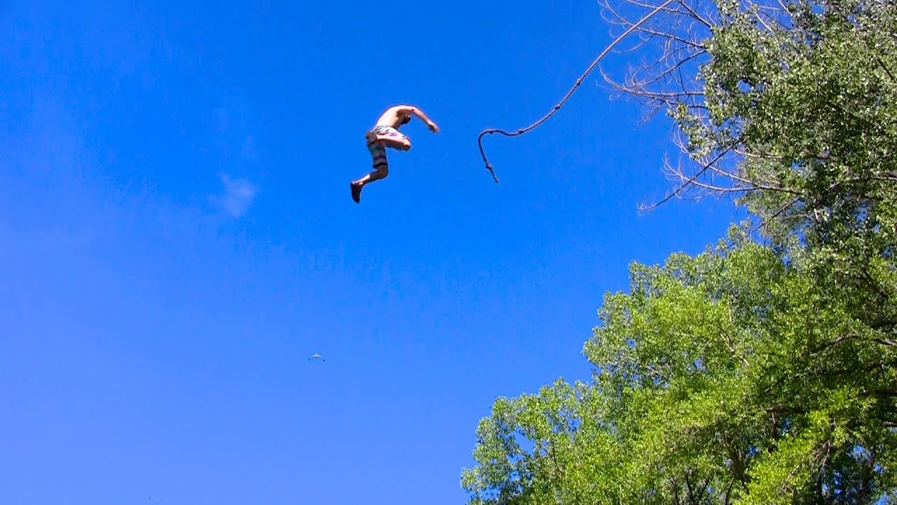 Epic Summer Fun Rope Swing- HoBBs PoND