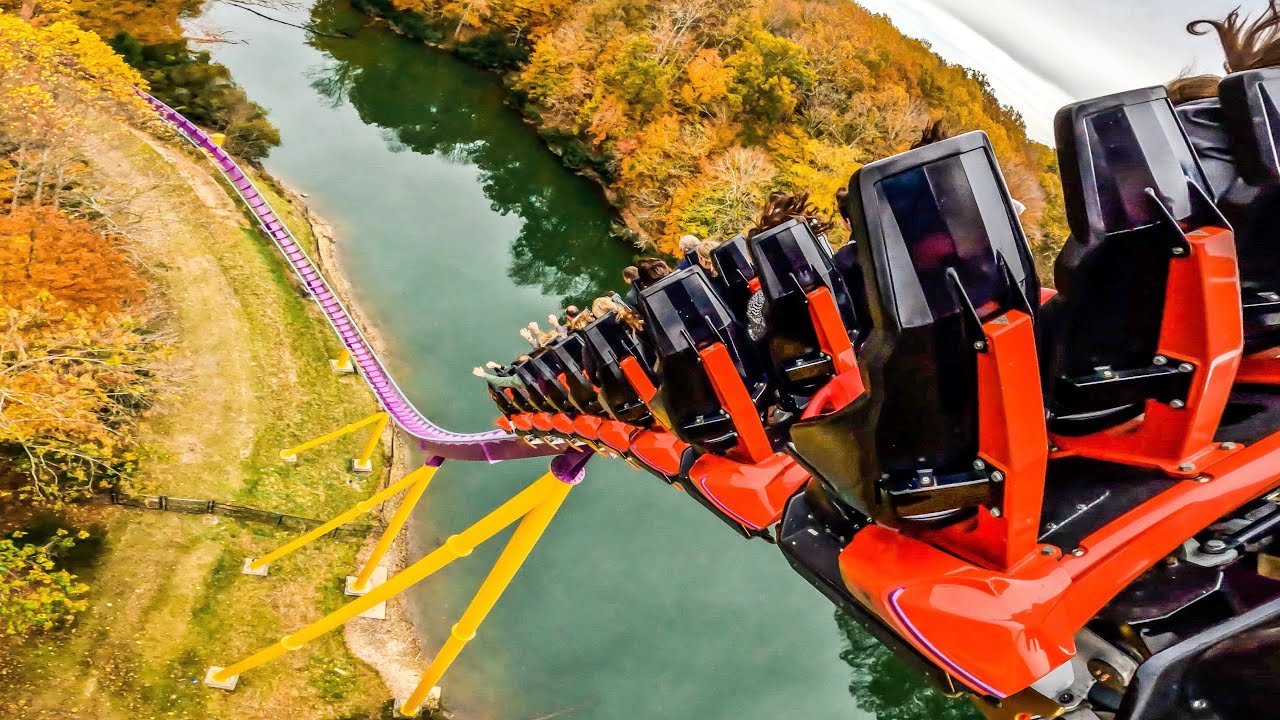 Apollo's Chariot Hypercoaster POV // Busch Gardens - 5K60 FPS
