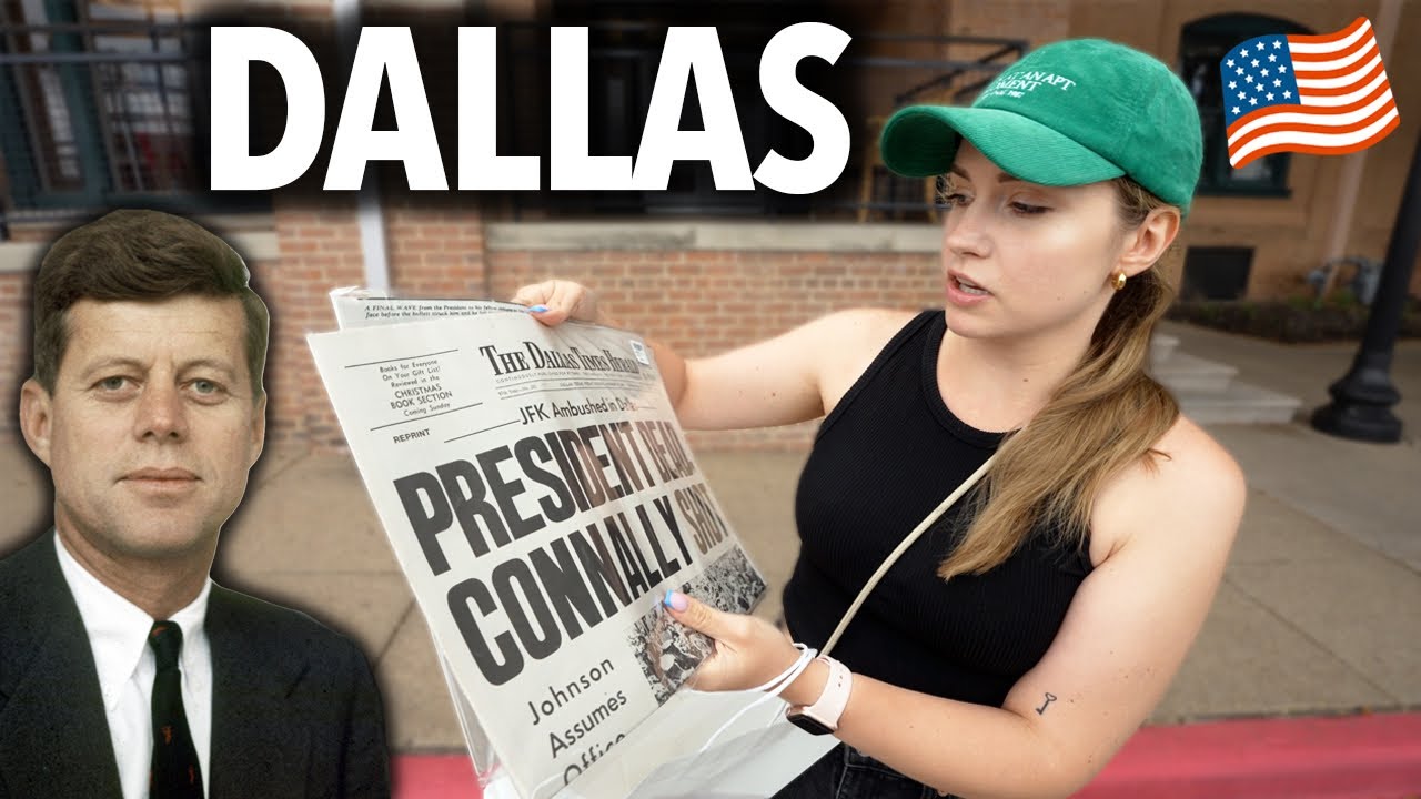 TU ZGINĄŁ KENNEDY - Odwiedzamy Dallas - USA vlog 2023