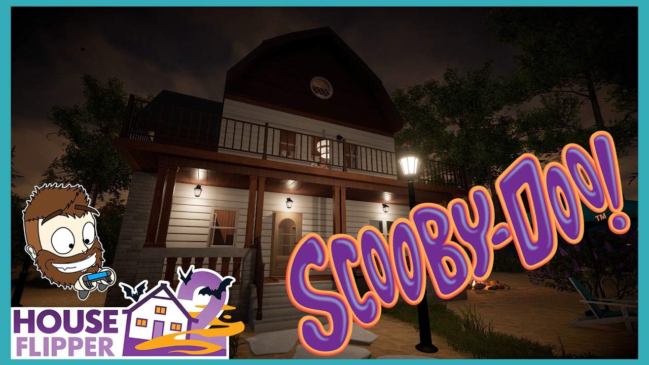 House Flipper 2 | NEW SCOOBY DOO DLC | Return To My Childhood Home | Full Renovation And Tour!