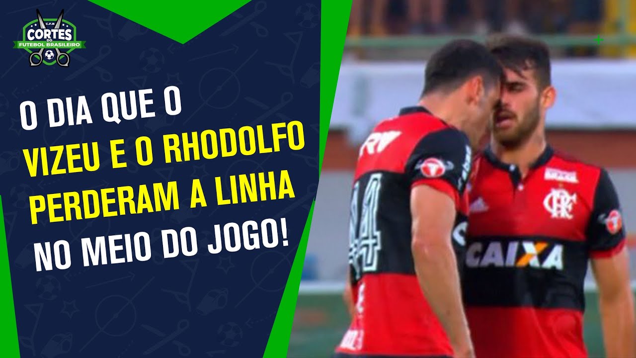 E O VIZEU AINDA MOSTROU O DEDO DO MEIO PRO RHODOLFO, P&Ocirc;! ESSA TODO MUNDO LEMBRA!