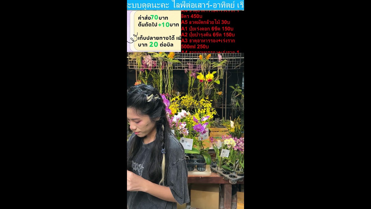 🔴กล้วยไม้สวยๆ ทุกชนิดจากสวนคชาธาร