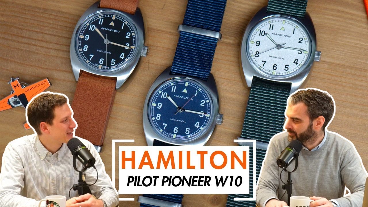 #FOCUS - Hamilton W10, Khaki Aviation Pilot Pioneer Mechanical