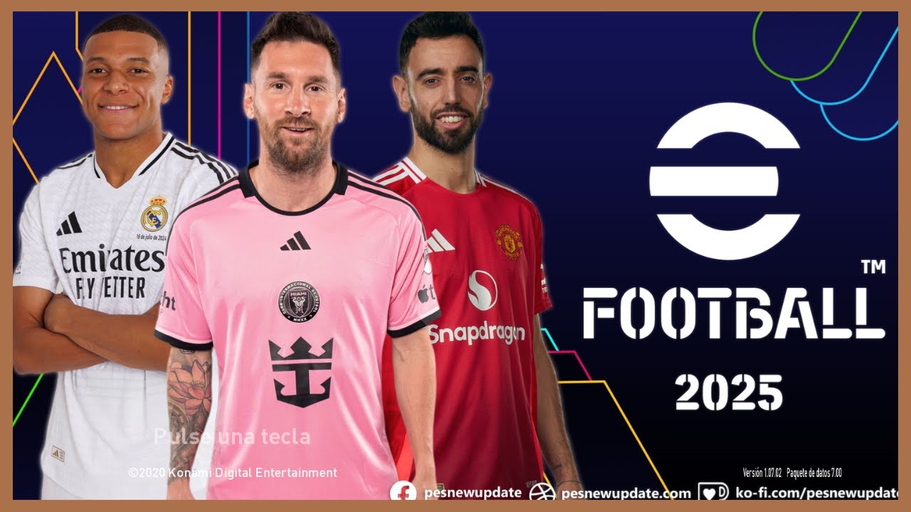 MENU GRAPHICS EFOOTBALL 2025 PESNewupdate 😎 PES JUANDRSGAMING