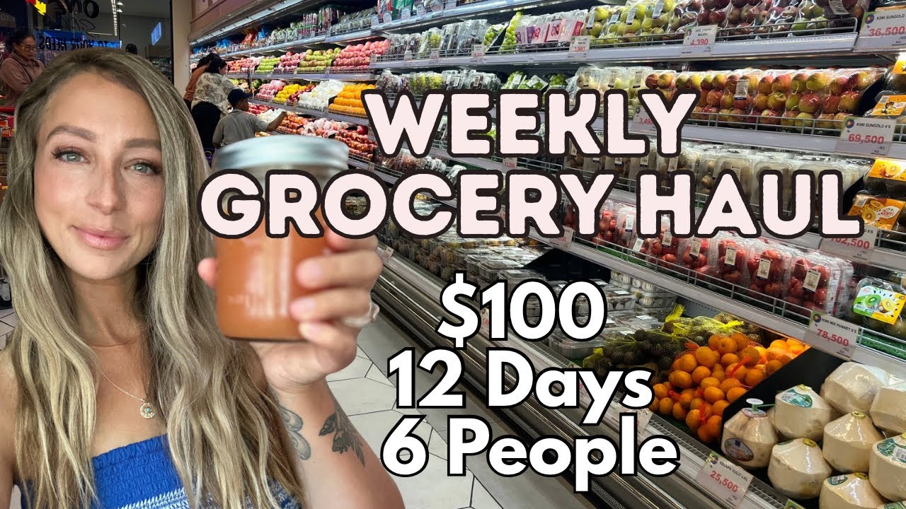 Our Weekly Discount Grocery Haul | Family of 6 $100