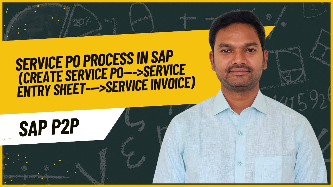 Заказ на поставку услуг, ведомость ввода и счет-фактура в SAP | ME21N ML81N MIRO: объяснение | Уч...