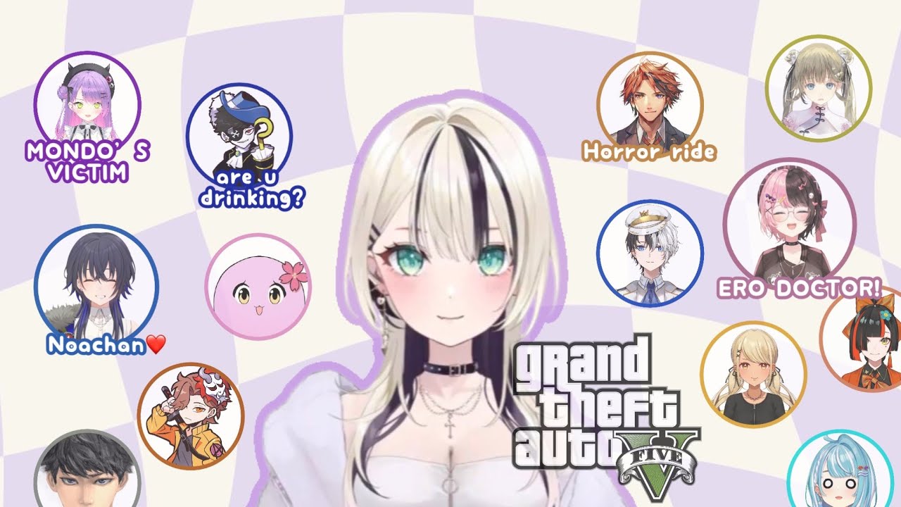 [VCR GTA 3] Kurumi Noah Hectic and Fun Interactions Compilation