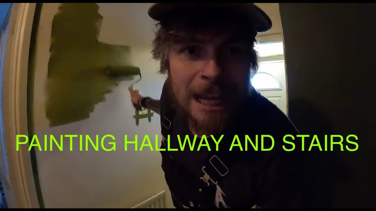 PAINTING MY HALLWAY AND STAIRS