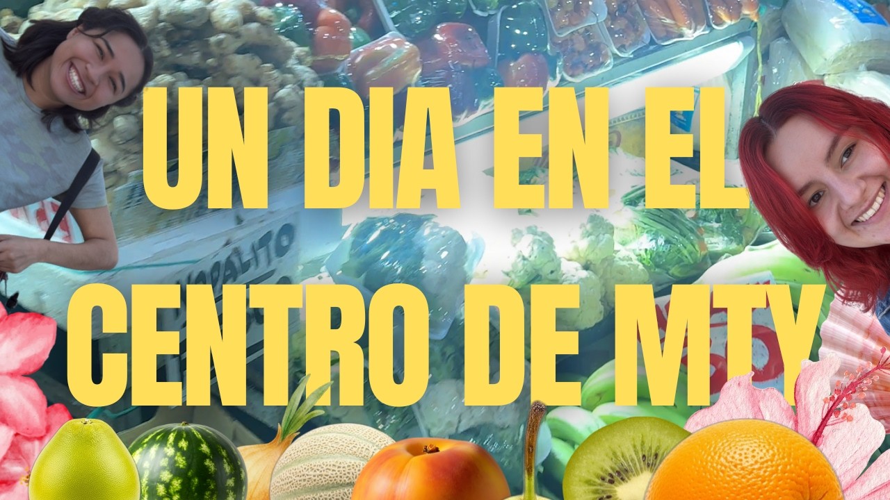 CONCHA Y YO EN EL CENTRO DE MTY - VLOG - UN DIA CON CARO