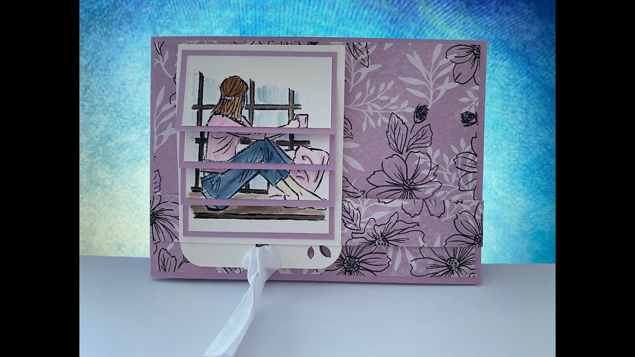 Wasserfallkarte - Entspannte Momente I von immer-wieder-stempeln.at I Stampin' Up!