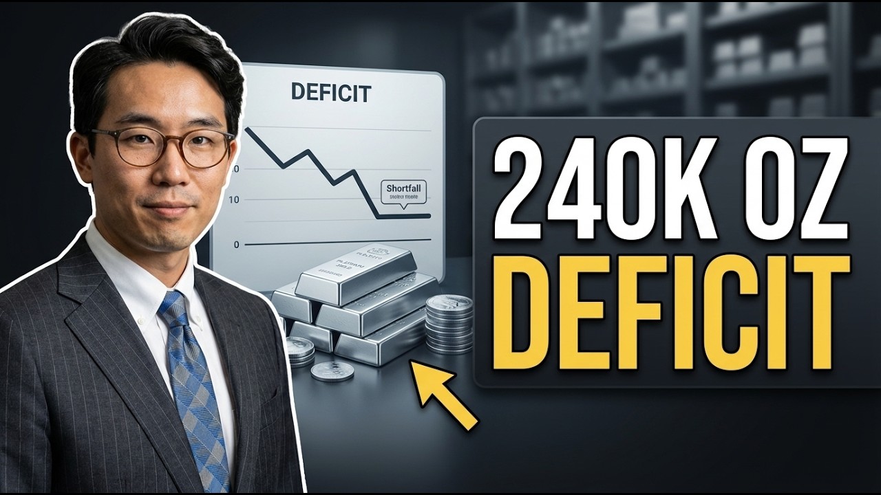 Platinum 2026 Deficit: The 240K-oz Shortage Nobody’s Watching