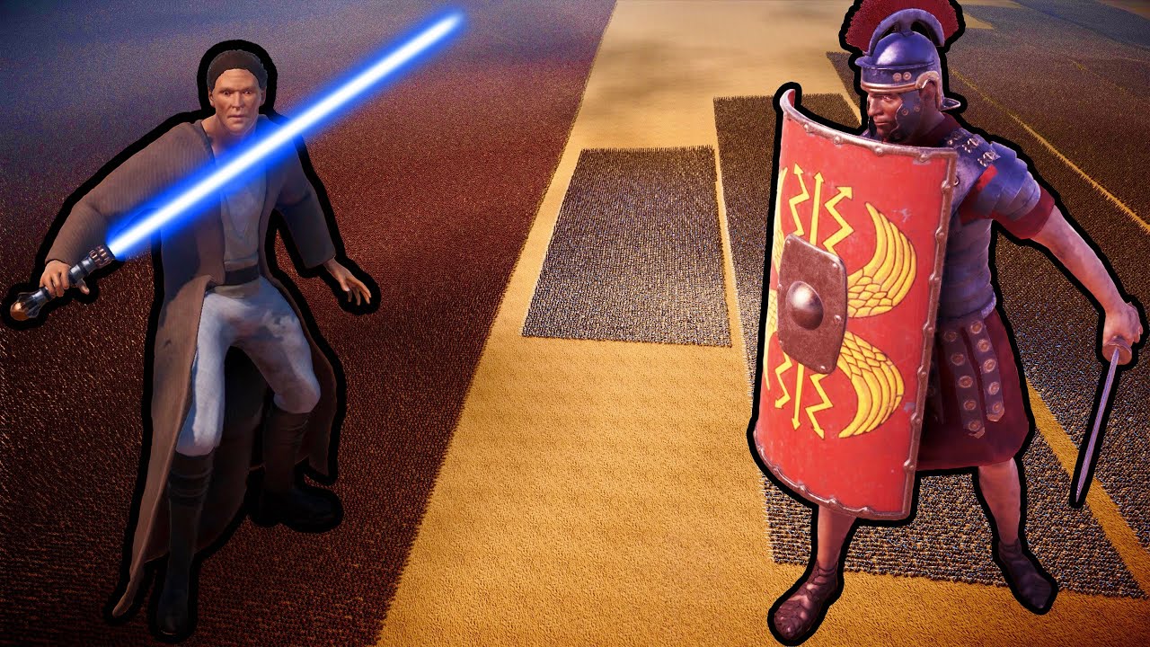 20,000,000 ROMAN SOLDIERS vs 250,000 JEDI KNIGHTS | UEBS 2