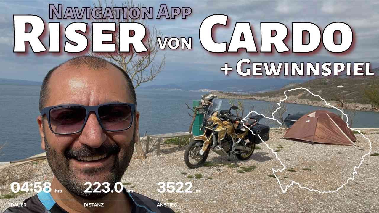 Riser, die Navigation App und Motorrad-Facebook von Cardo im Test + Gewinnspiel