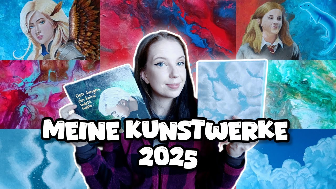 2025 Meine Kunstwerke | Mein jährlicher Kunst-Rückblick 