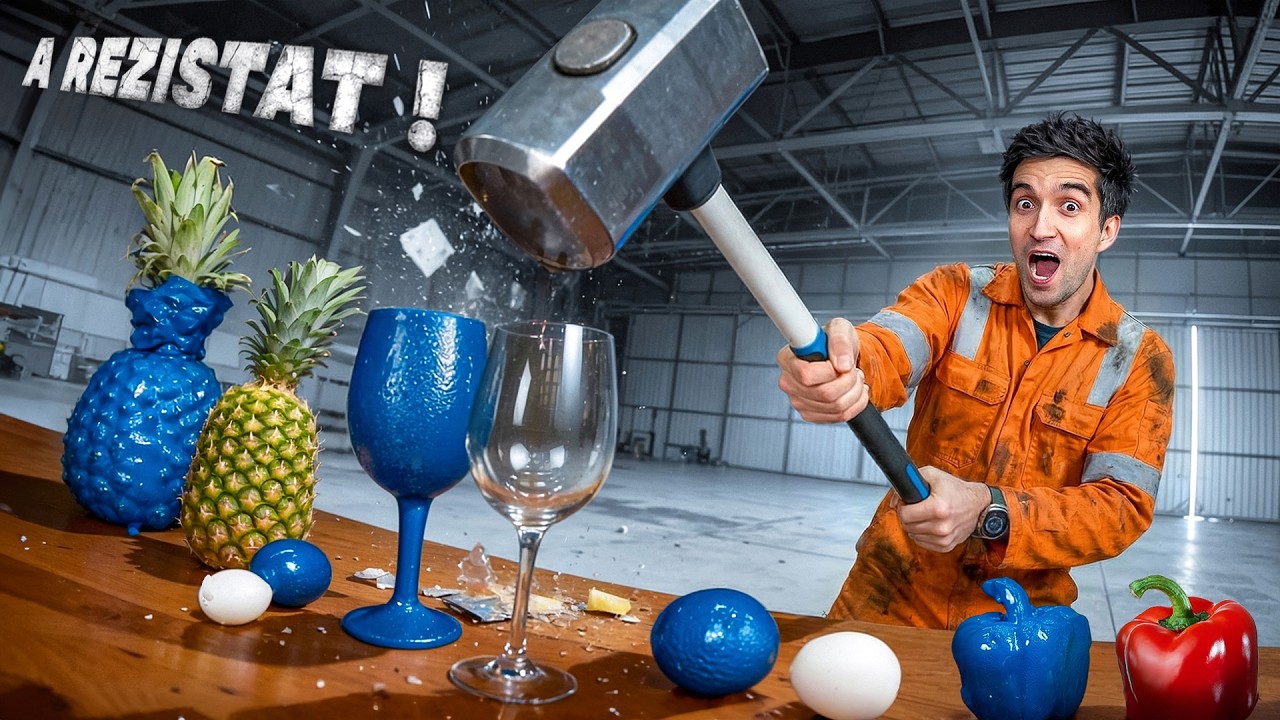 VOPSEA INDESTRUCTIBILA vs OU, PAHAR, ANANAS... 😱