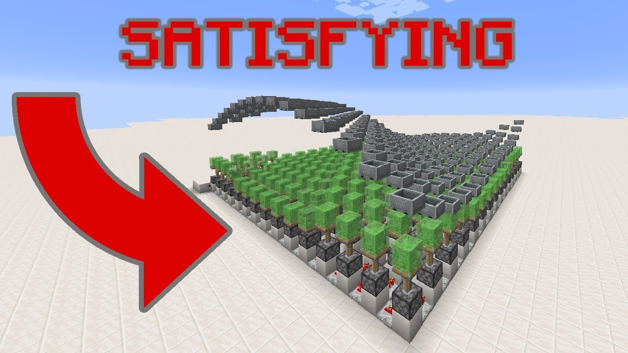 10 Super Satisfying Things In Minecaft