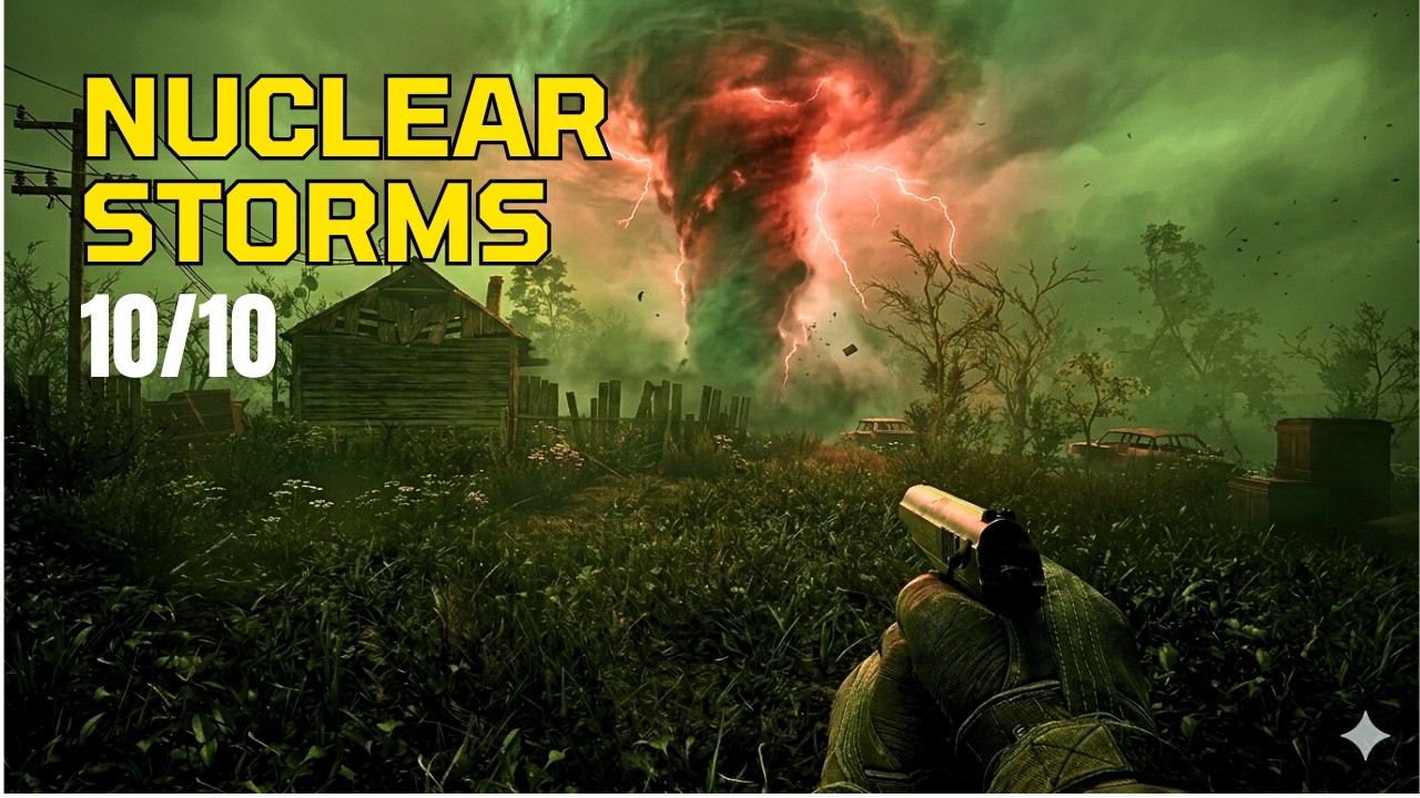 These 10 Post Apocalyptic Games Have The Scariest Nuclear Storms