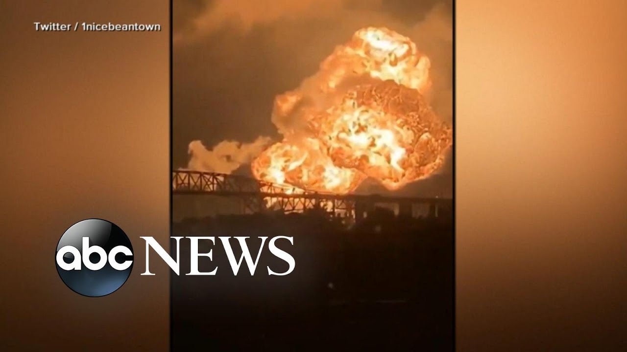 Refinery explosion rocks Philadelphia