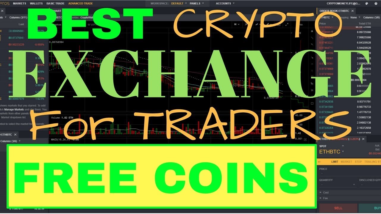 Best Crypto Exchange For Traders 2018 - FREE Coins at Signup