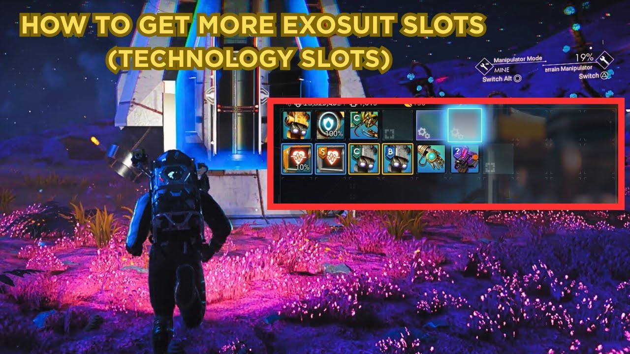 Easiest Way to Get More Exosuit Technology Slots in No Mans Sky