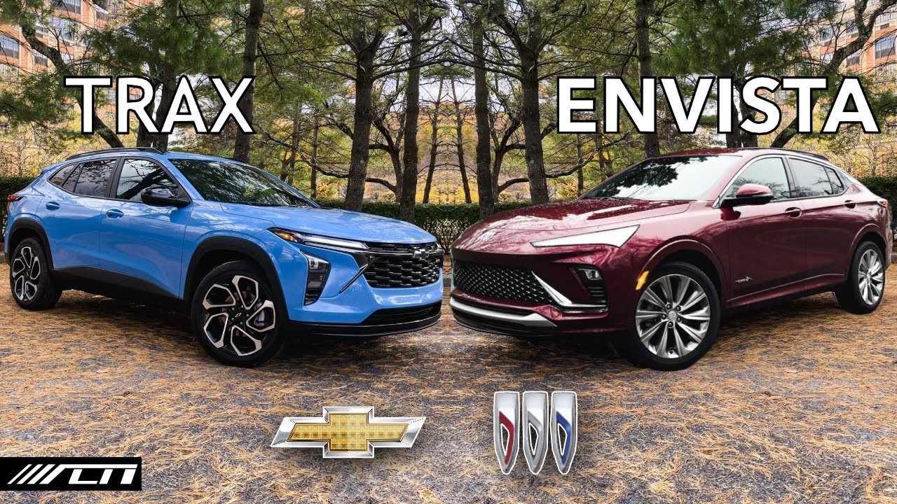 2024 Chevy Trax vs 2024 Buick Envista Compared! The BEST New Small SUVs? /// Allcarnews