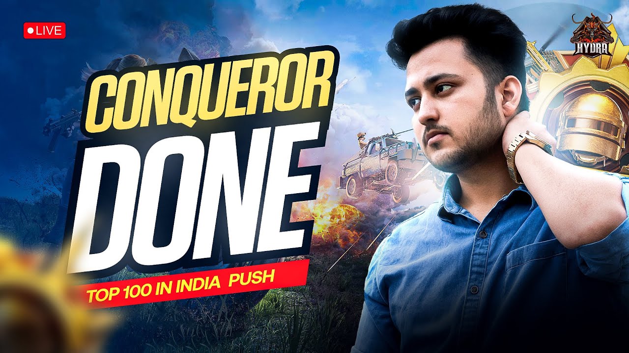 CLIMBING TOP 50 TODAY? CONQUEROR RANK PUSH TOP 100 GAMEPLAY LIVE!