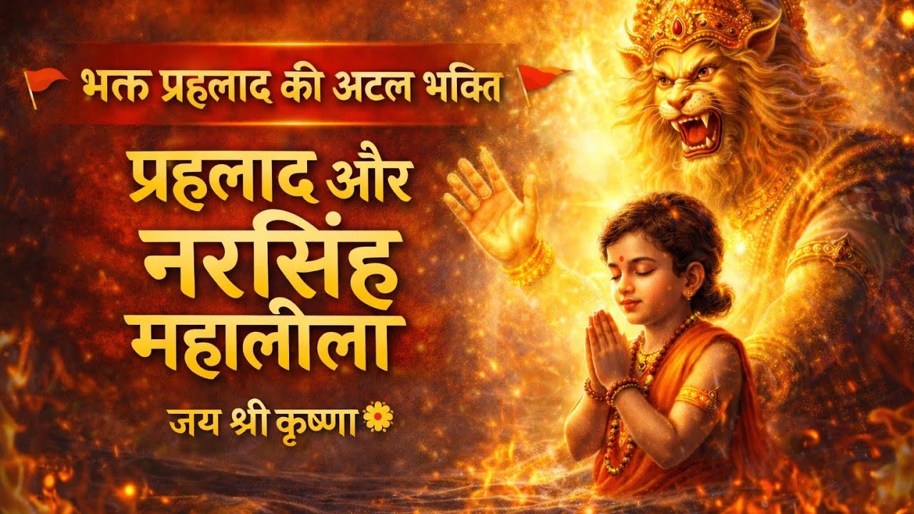 चतुर्थ दिवस ( भाग 1) । राजा भरत, मां भद्रकाली तथा भक्त प्रह्लाद की कथाएं।🙏#like#share#subscribe 