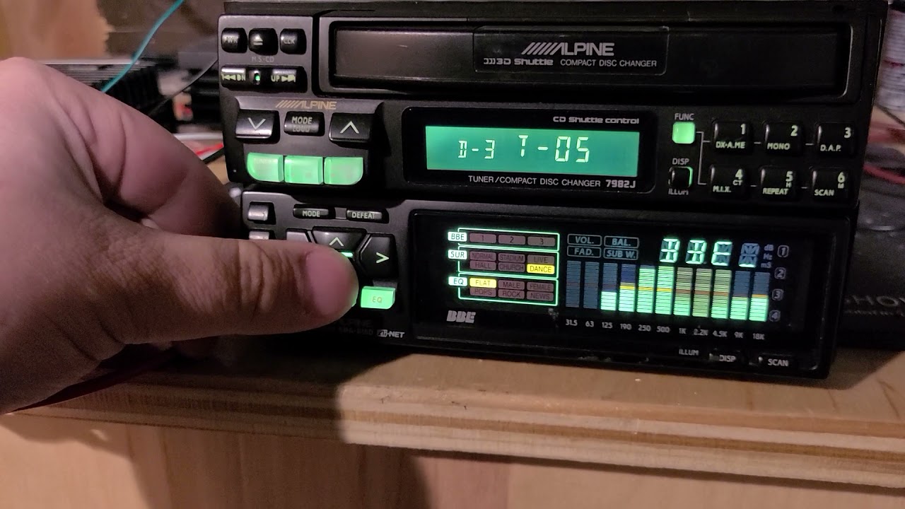 Alpine 7982j & ERA-G150 repair