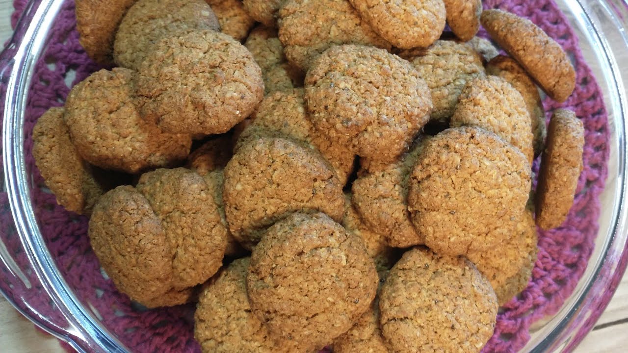 Bolacha integral de coco