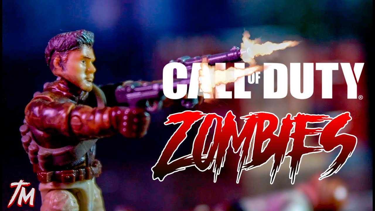CALL of DUTY ZOMBIES stop motion zombies, CALL of DUTY ZOMBIES mega construx stop motion zombies