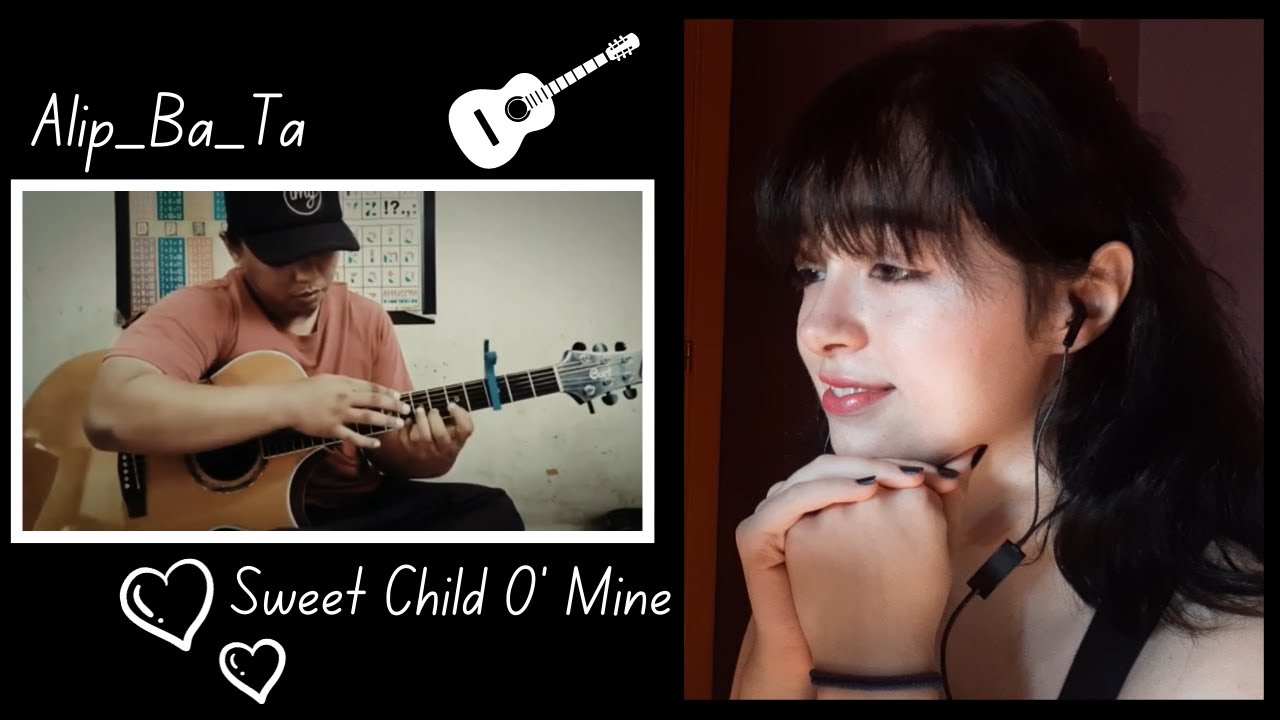 First Time Listening to Alip_Ba_Ta - Sweet Child O' Mine Cover - Guns N' Roses [Reaction Video] 😮💓