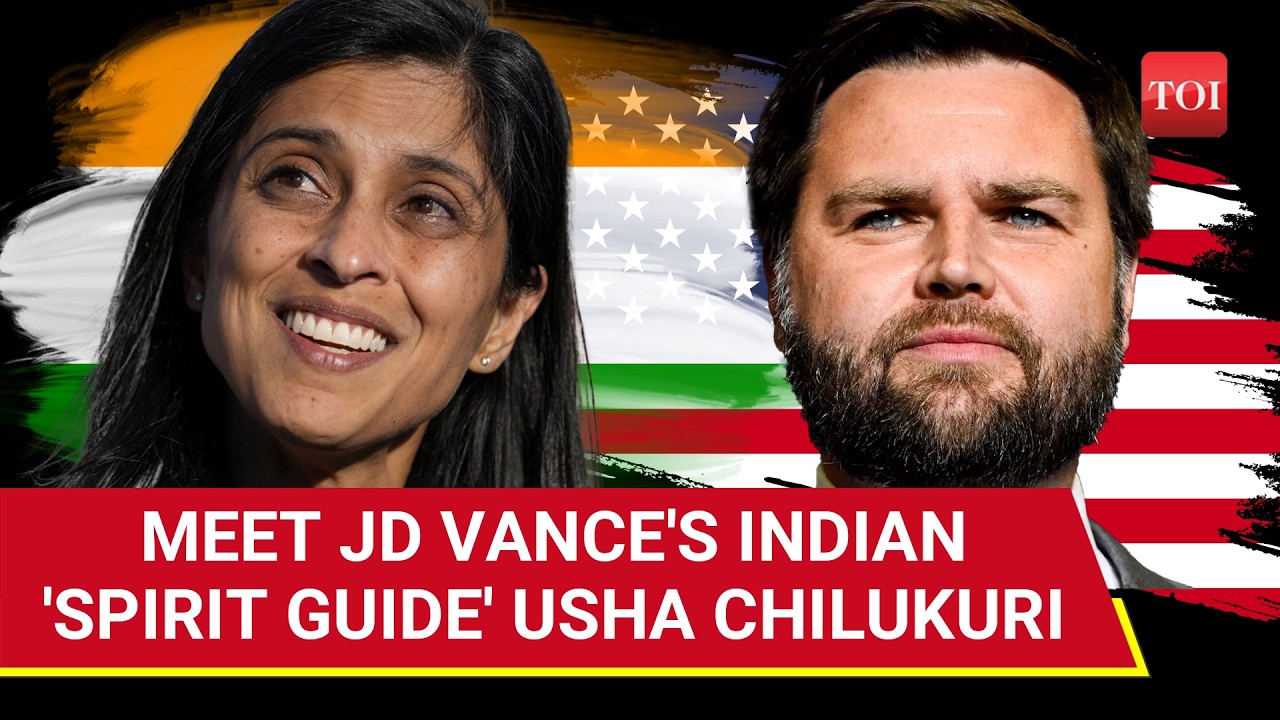 'Hindu Spirit Guide' Behind Trump's V-P Pick; Meet JD Vance's Wife Usha Chilukuri