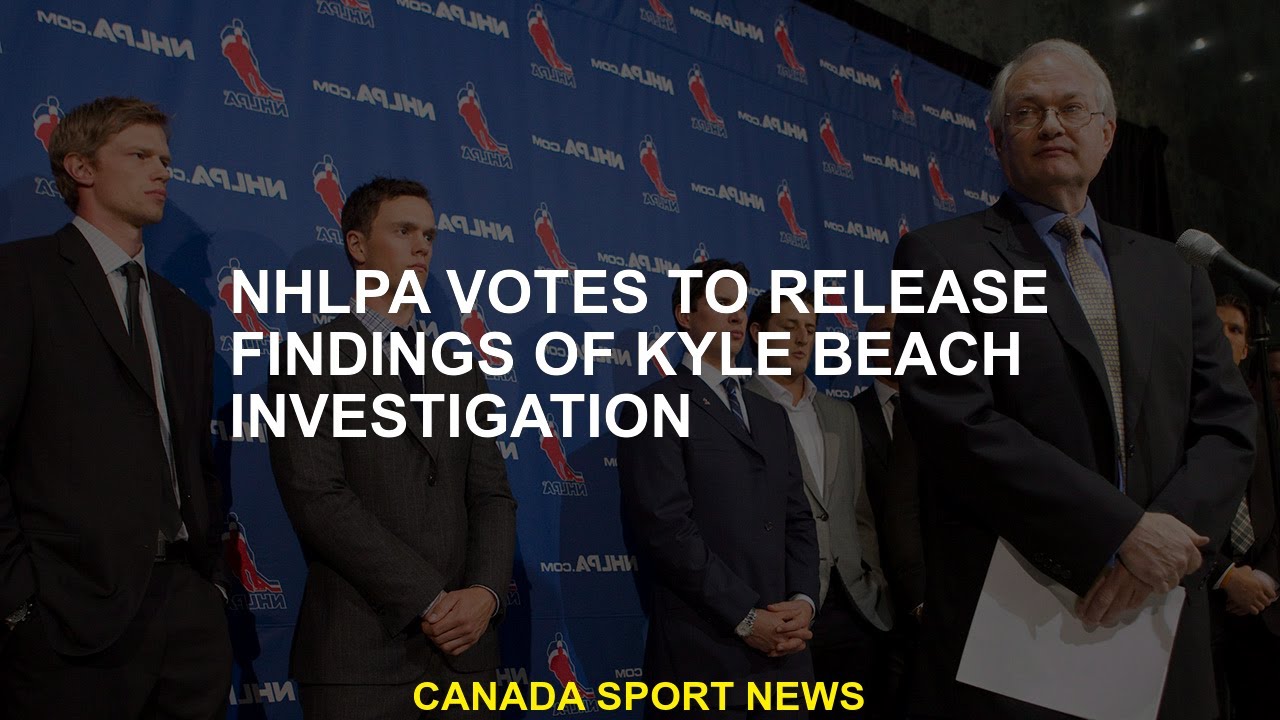 NHLPA votes to release Kyle Beach survey results