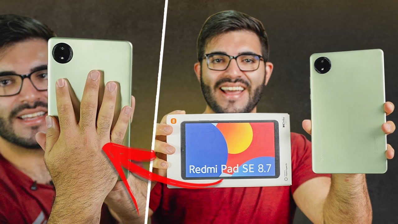O Tablet PERFEITO pra usar em QUALQUER LUGAR! Redmi PAD SE 8.7” (mais barato da Xiaomi)