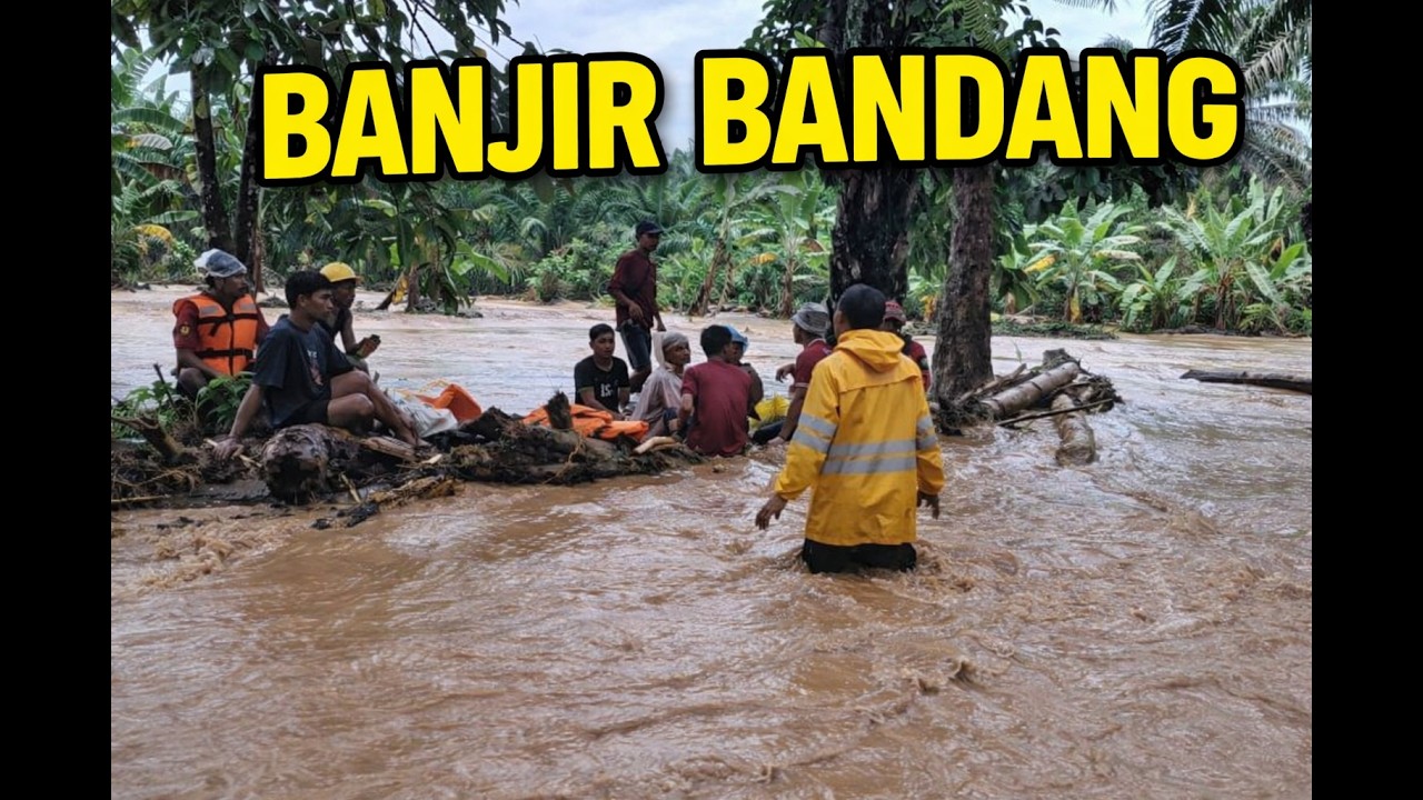 Detik-Detik Penyelamatan Korban Banjir Bandang di Garoga