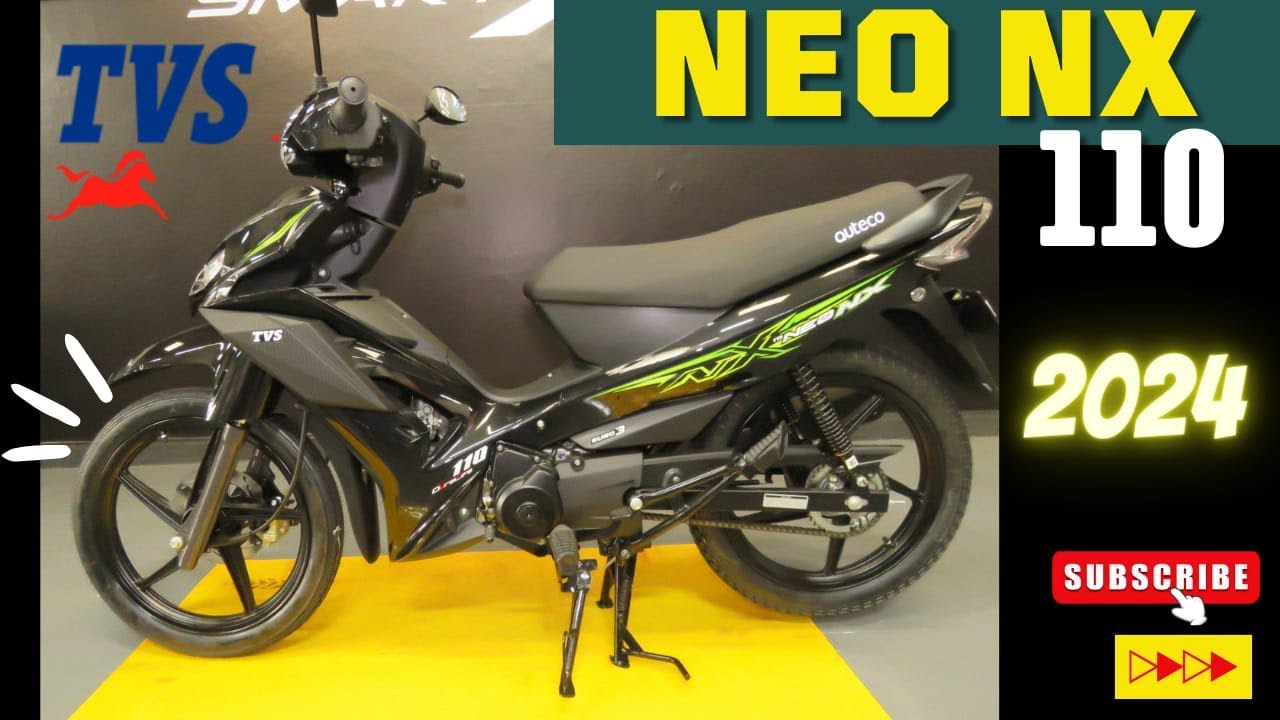 🔴TVS SEMIAUTOMATICA NEO NX 110 2024/Ficha técnica/Precio/Características generales #tvs