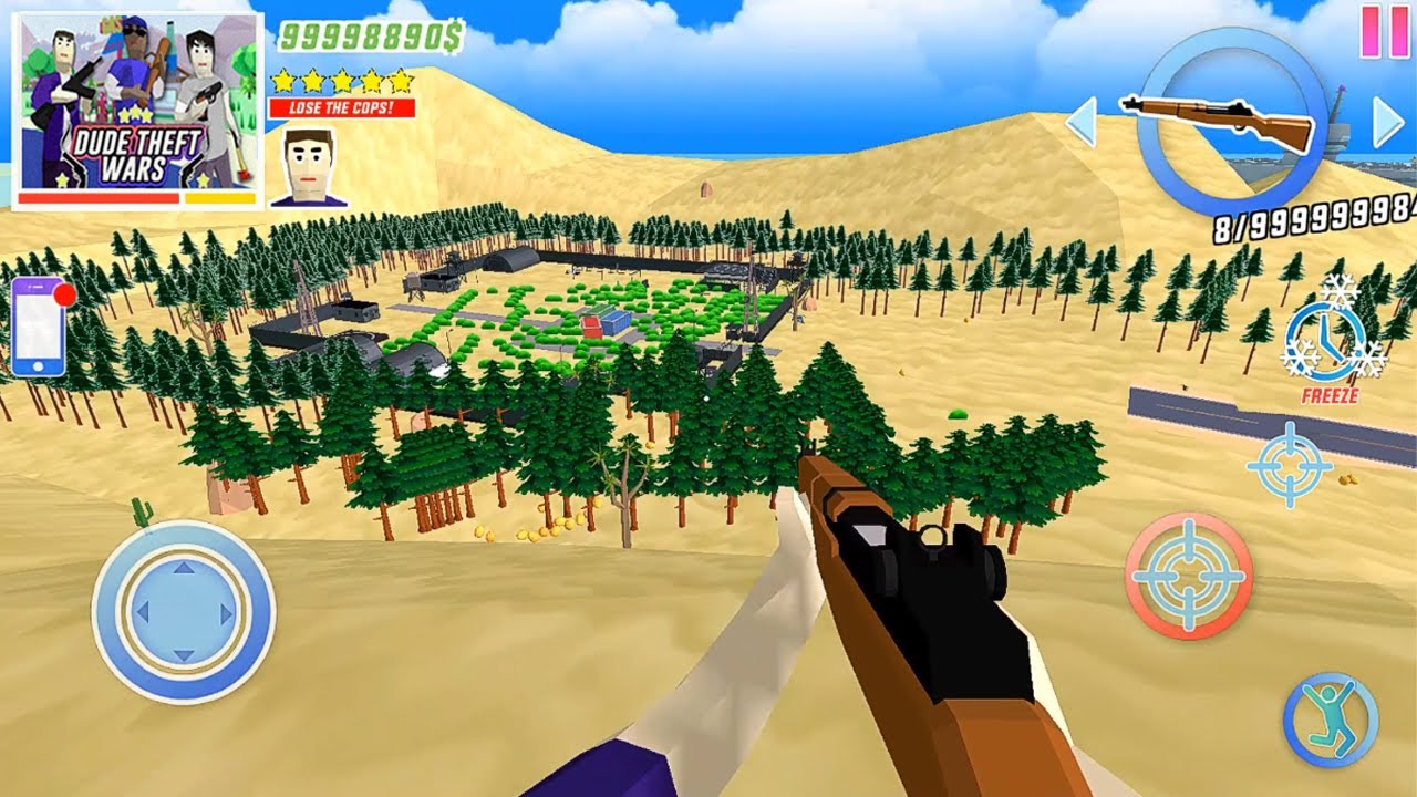 Dude Theft Wars ( Mod Game Play ) Part 981
