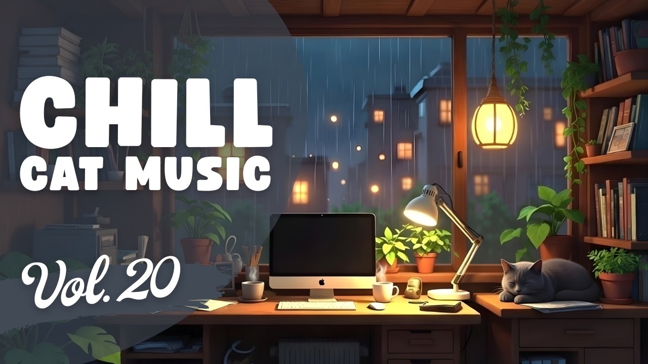 Chill Cat Music Vol.20 | Dreamy Lo-Fi Chillhop | Calm Work & Relax