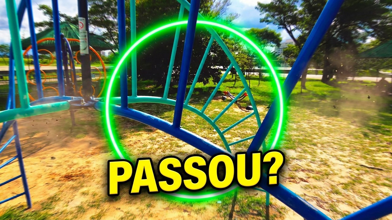 DRONE em LUGARES APERTADOS no Parque Villa-Lobos 😱 | Os Sensores Aguentaram?