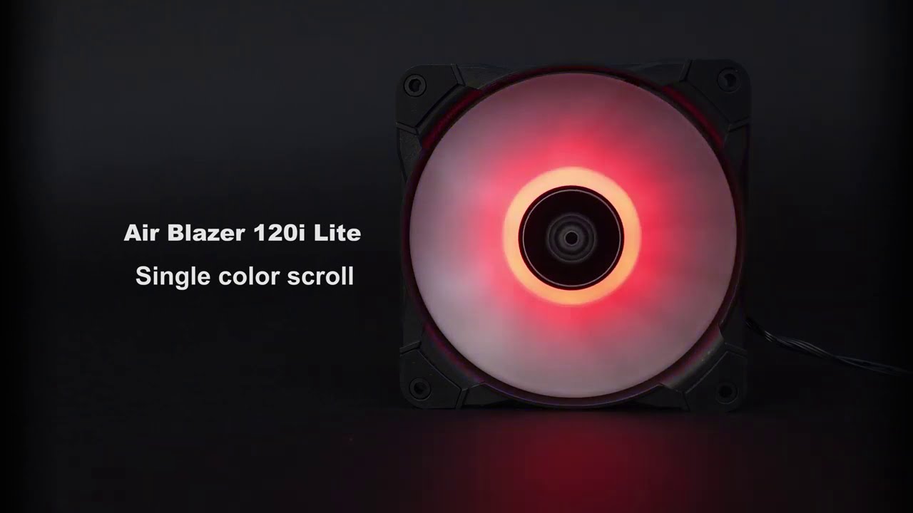 Silverstone Air Blazer 120i Lite Brilliant 3 in 1 addressable RGB fan pack with controller SST AB120