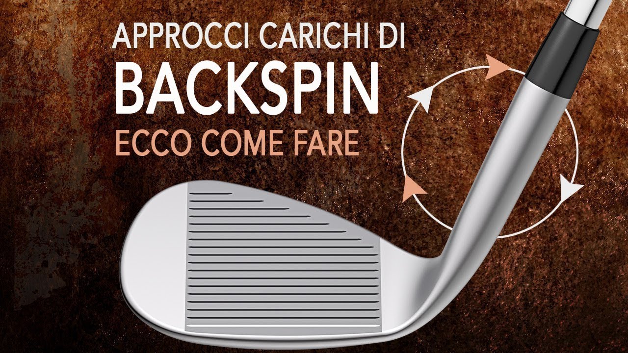 Approcci tesi e carichi di backspin da 50/70 mt ecco come fare.