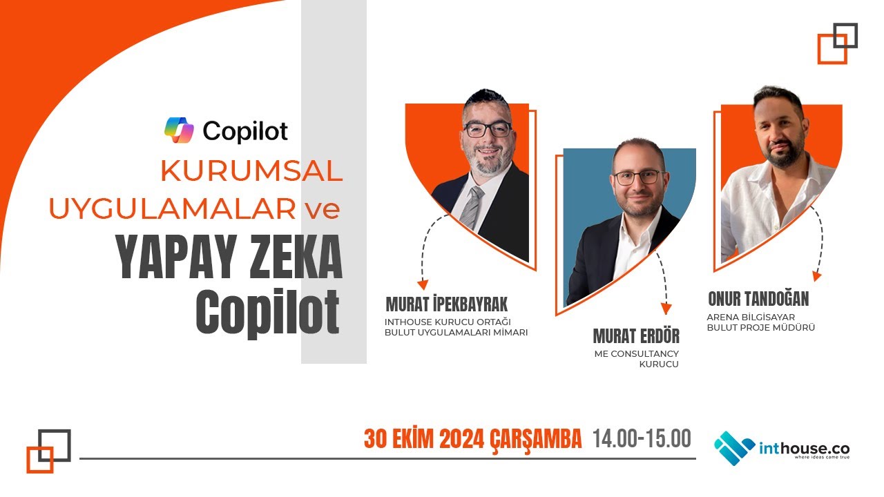 Kurumsal Uygulamalar ve Yapay Zeka – Copilot